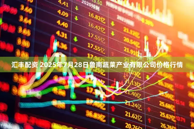 汇丰配资 2025年7月28日鲁南蔬菜产业有限公司价格行情